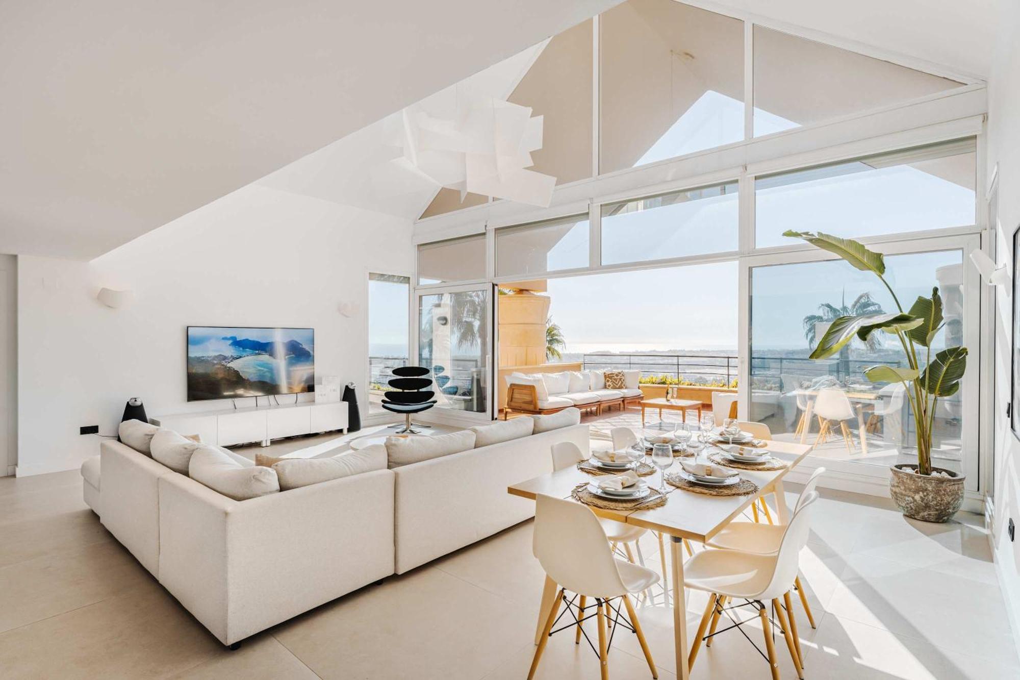 Heated Rooftop Pool Penthouse Views Magna Appartement Marbellac